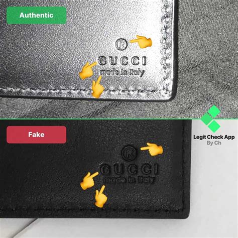 gucci card holder fake vs real|gucci real vs fake.